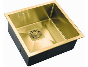 Мойка кухонная ZORG Inox PVD (SZR-4844 BRONZE)