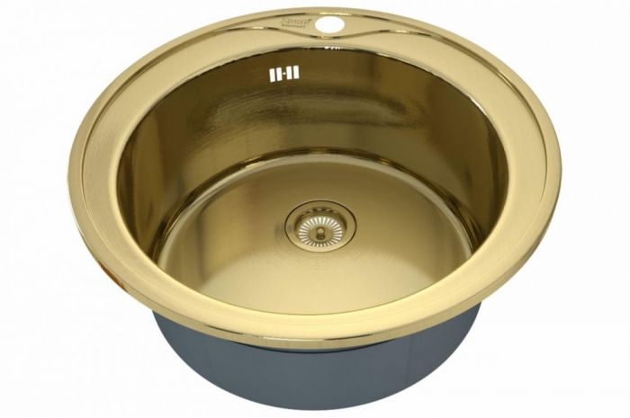 Мойка кухонная ZORG Inox PVD (SZR-510/205-BRONZE)