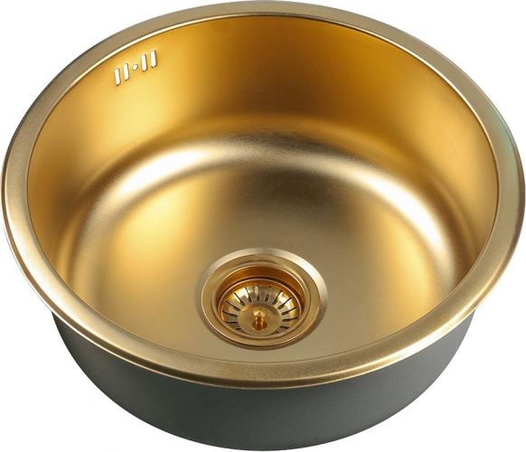 Мойка кухонная ZORG Inox PVD (SZR 450 BRONZE)