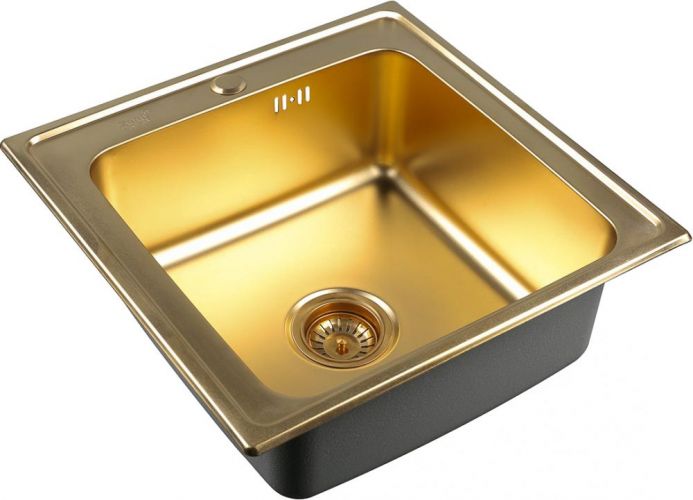 Мойка кухонная ZORG Inox PVD (SZR 5050 BRONZE)