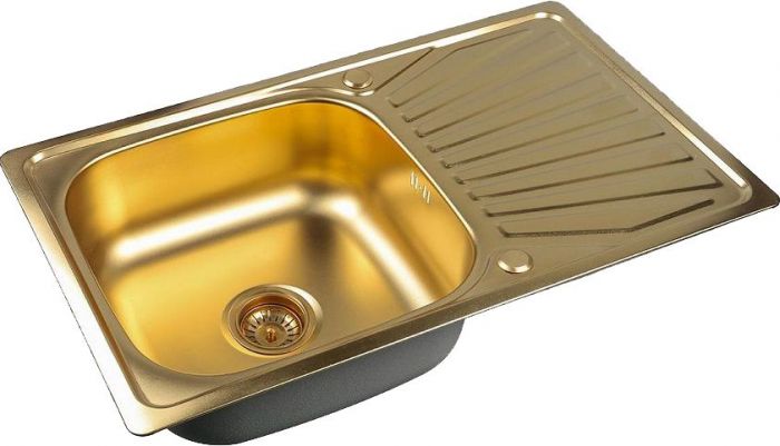 Мойка кухонная ZORG Inox PVD (SZR 7848 BRONZE)
