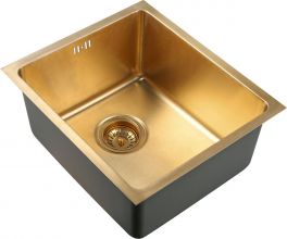 Мойка кухонная ZORG Inox PVD (SZR 4438 BRONZE)