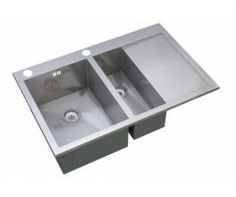 Мойка кухонная ZORG Inox X (X-5178-2-L)