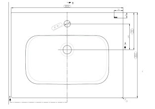 Мебельная раковина Aquaton Roca Victoria-N Unik 60х46 (32799E000)