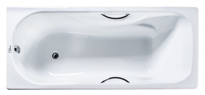 Ванна чугун. 170х75 GRANDE LUX (ножки и ручки в комплекте) MARONI