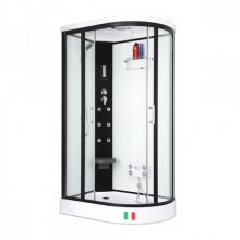 Душ. каб. CORSICA (WBLAL-027S) 80x120x210 ст. прозрачное - 4 кор. SSK