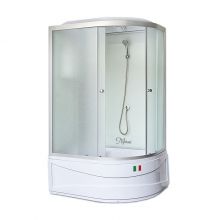 Душ. каб. LOMBARDIA (WDASL-016M) 120x85x215 гл./п. ст. матовое - 3 кор. SSK