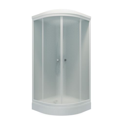 Душ. каб. MARONI BREEZE SR100L-GRS-DN4 100x100x228 (7 мест+сифон D90мм)