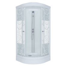 Душ. каб. MARONI FITO SR90L-DRN-DN4 90x90x215 (7 мест+сифон D90мм)