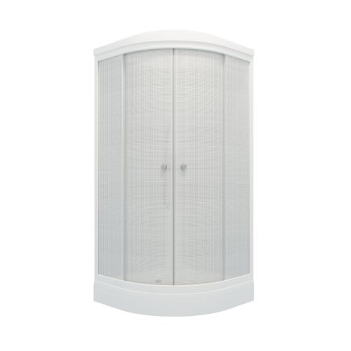 Душ. каб. MARONI QUADRO SR90L-LN-DN4 90x90x215 (7 мест+сифон D90мм)