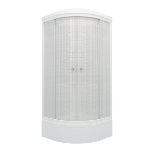 Душ. каб. MARONI QUADRO SR90M-LN-DN4 90x90x228 (7 мест+сифон D50мм)