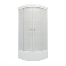 Душ. каб. MARONI QUADRO SR90M-LN-DN4 90x90x228 (7 мест+сифон D50мм)