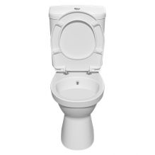 Унитаз-компакт Fit с бидеткой, г/в, 2-реж., сид. DP, Soft Close (NORM-VitrA)