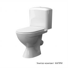 Унитаз-компакт КАПРИ к/в, 1-реж Инкоэр, сид. ПП (КЕРАМИН)