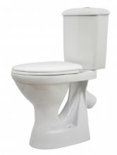 Унитаз-компакт ПЕРСОНА Comfort, к/в, 1-реж, сид. ПП,поручень откид.нерж.(ОК)