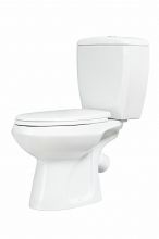 Унитаз-компакт ЭЛИССА Comfort, ниж/подв, к/в, 1-реж, сид. DP, SC, Clip Up (ОК)