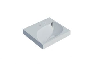 Умывальник над стиральной машиной "List 550" (с кронштейнами) MADERA