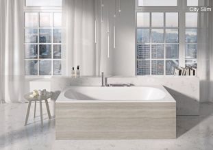 Ванна CITY SLIM 180х80 белая