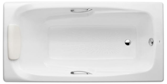 Ванна Roca Ming 170x85 с отверстиями для ручек, anti-slip A2302G000R