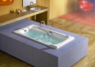 Ванна Roca Ming 170x85 с отверстиями для ручек, anti-slip A2302G000R