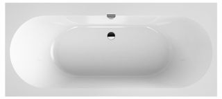 UBQ 170 OBR 2DV-01 OBERON 2.0 Ванна 1700x750х470 мм, Quaryl®, слив/перелив + ножки