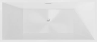 Акриловая ванна Artemis Tecla 170x74 белая глянцевая