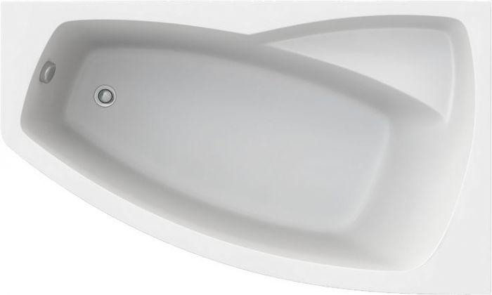 Акриловая ванна STWORKI Монтре 160x95 R, с каркасом