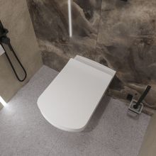 Унитаз подвесной STWORKI Хальмстад SETK2804-0606-001-1-6000 с микролифтом