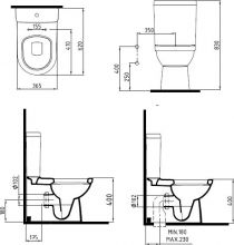 Унитаз-компакт STWORKI Rotenburg BTW62