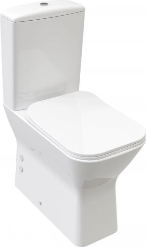 Унитаз-компакт STWORKI Дублин SETK3504-0316 безободковый, с микролифтом