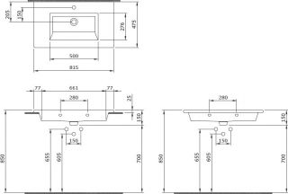 Раковина BOCCHI Milano 1113-001-0126