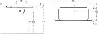 Раковина STWORKI 105 11105-KL