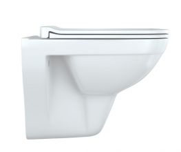 Унитаз подвесной "СТАРК" Rimless, сид Slim, ПП, Soft Close (KIROVIT)