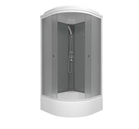 Душ. каб. MARONI ALBA SR90M-DRN-DN4 90x90x232 (7 мест+сифон D50мм)