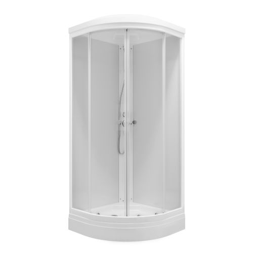 Душ. каб. MARONI AURORA SR88L-GLS-DN4 88х88х217 (7 мест+сифон D50мм)