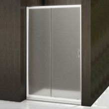 Душ.огр. Прямое "LATTE" WTW-110-G-WE (стекло Грейп)