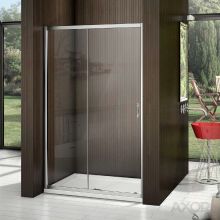 Душ.огр. Прямое "LATTE" WTW-140-C-WE (стекло Прозрачное)