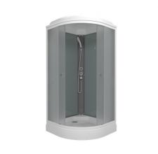 Душ. каб. MARONI ALBA SR90L-DRN-DN4 90x90x215 (7 мест+сифон D90мм)