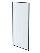 AQ ARI WA 09020GM Неподвижная душевая стенка 900x2000, для комбинации с дверью, профиль оружейная сталь, стекло прозрачное