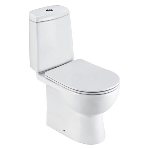 1.WH50.1.856 ОСТИН Унитаз-компакт 2РА сиденье дюропласт softclose, тонкое (12 шт = 1 палет)