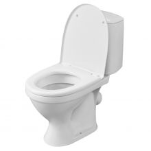 1P2012S0000BF Унитаз-компакт Соната белый, сидение полипропилен (арт.188012S0020B0), кос вып