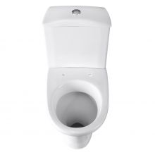 1P2018S0000BF Унитаз-компакт Вест белый, сидение полипропилен (арт. 188018S0020B0), кос выпуск