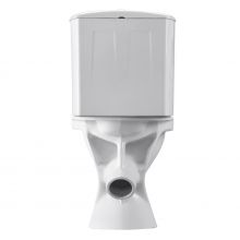 1P2018S0000BF Унитаз-компакт Вест белый, сидение полипропилен (арт. 188018S0020B0), кос выпуск