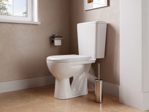 1P4008S0000BF Унитаз-компакт Орион белый, сидение полипропилен (арт. 188008S0020B0), кос вып