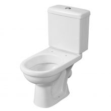 1P4053S0000BF Унитаз-компакт Визит белый, сидение полипропилен (арт.188053S0020B0), кос вып