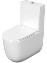 AQ4452-00 Унитаз напольный, безободковый, система смыва торнадо, Aquatek Optima Plus 620x355x790