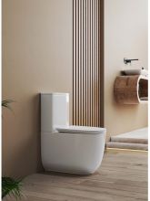 AQ4452-00 Унитаз напольный, безободковый, система смыва торнадо, Aquatek Optima Plus 620x355x790