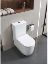 AQ4452-00 Унитаз напольный, безободковый, система смыва торнадо, Aquatek Optima Plus 620x355x790