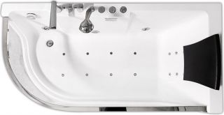 Гидромассажная ванна Gemy  165x80 см (G9227 E R)