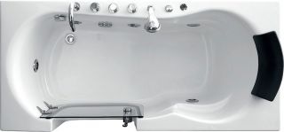 Гидромассажная ванна Gemy  170x80 см (G9246 B L)